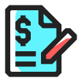 Contract icon