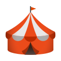 Zirkuszelt icon