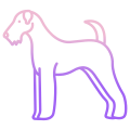 externe-airedale-terrier-races-de-chien-icongeek26-contour-gradient-icongeek26 icon