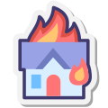 燃える家 icon