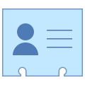 Carte Contact icon