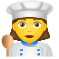 mujer cocinera icon