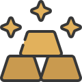 Gold icon