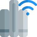 Downloading collection of books over a wireless network icon