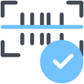 Barcode-genehmigt icon