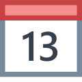 Calendrier 13 icon