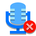 Block Microphone icon