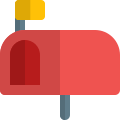 Private residential mailbox icon