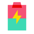 Medium Charging Battery icon