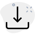Download document file to local storage folder icon