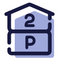 Parking et 2ème étage icon