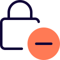Remove digital access protocol security from the network icon