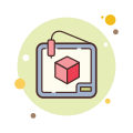 3D Drucker icon