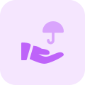 Share details of family coverage plan layout icon