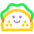 Kawaii Taco icon