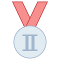 Médaille d'argent olympique icon