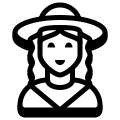боливийская девушка icon