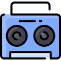 Radiocassette icon