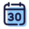 Calendario 30 icon