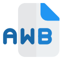 AWB Adaptive Multi Rate is an audio file format that has similar characteristics as AMR icon