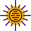 Sun icon