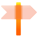 Signpost icon