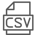 Csv icon