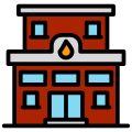 Feuerwehrstation icon