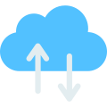 Cloud Speicherplatz icon