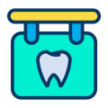 Dental Clinic Sign icon