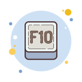 F10 Key icon