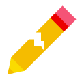 Crayon cassé icon