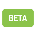 botón beta icon