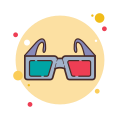 3D 안경 icon