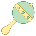 Rattle icon