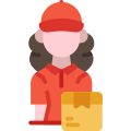 delivery girl icon