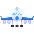 Airplane Front view icon