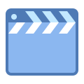 Clapperboard icon