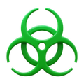 Rischio biologico icon