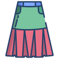 Godet Skirt icon