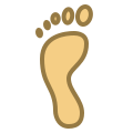 Footsteps icon