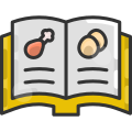 recipe book icon