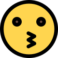 Kissing Face icon