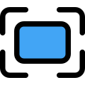 Enlarge maximum resolution fit-to-screen large stretch and zoom-in icon