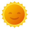 lächelnde Sonne icon