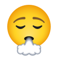 visage-expirant-emoji icon