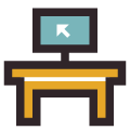 PC on Desk icon