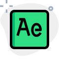 Adobe After Effects a digital visual effects, motion graphics, and compositing application icon