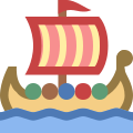 Wikingerschiff icon