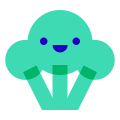 Broccoli Kawaii icon